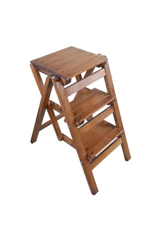 Abaş Ahşap Ahşap Merdiven Tabure Katlanır 49318702
