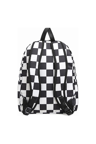 Vans Sırt Çantası Old Skool Check Damalı Antelope Vn000h4x3m41 Siyah - Beyaz