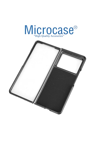 Microcase Tecno Phantom V Fold2 Kartlıklı Deri Kaplama Kılıf-al5120 Siyah