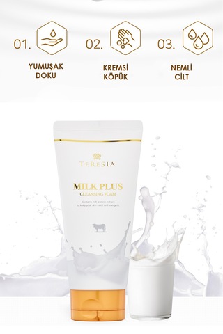 Aydınlatıcı Ve Besleyici Süt Proteini Içerikli Temizleme Köpüğü 150ml