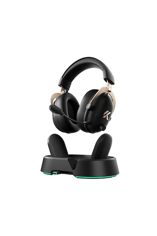 Mchose V9 Turbo+ Black Gold 7.1 Surround Kablosuz Gaming Kulaklık Hw-v9-10