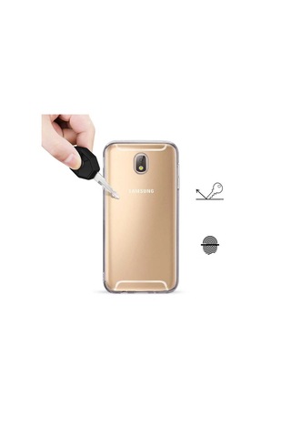 Galaxy J730 Pro Kılıf Zore Süper Silikon Kılıf Renksiz