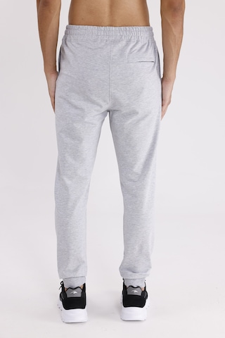 Esnek Bel Lastikli Yan Cepli Arka Cepli Daralan Paça Minimal Logo Detaylı Konforlu Spor Eşofman Altı Grey