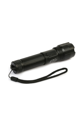 Peakstar Ps-1600 Süper Parlak Led Zoomlu 5 Mod Su Geçirmez Profesyonel Kamp Bekçi Avcı Feneri Çok Renkli