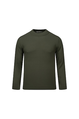 Hatemoğlu Haki Regular Fit Yarım Balıkçı Yaka Rayon Kazak 2977641 Haki