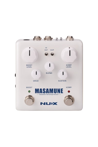 Nux Nbk-5 Masamune Booster & Kompressor Sinyal Güçlendirici Ve Dengeleyici Analog Devre