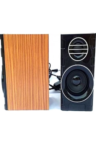 Concord C-8007 Ahşap Desen Elektrikli Hoparlör
