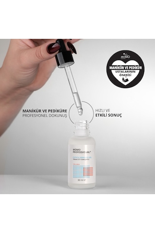Momo Professional Cuticle Remover Gel Tırnak Eti Çıkarıcı Jel Tırnak Eti Temizleyici