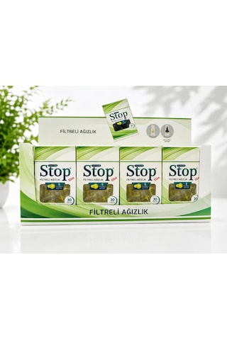 Stop Filtreli Ağızlık Slim 6'lı Sistem 24 Kutu