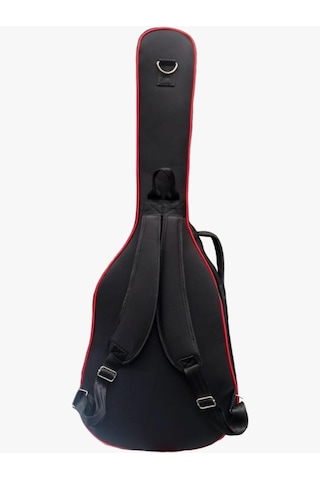 Kingbag-06 Soft Case Elektro Gitar Çantası-kılıfı-kalın-kırmızı
