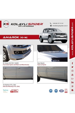 Volkswagen Amarok Kaput Koruyucu 2010-2016