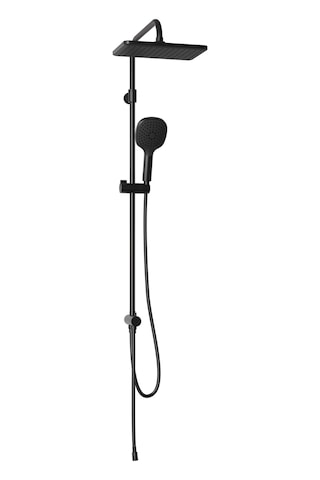 Adell Mode S Rain Duş Sistemi -mat Siyah Mat Siyah