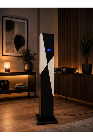 Som Tower Speaker Ohm-7001bluetooth Dikey Hoparlör