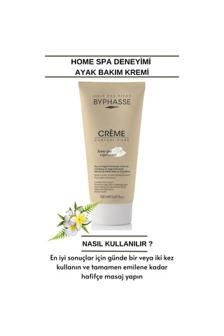 Byphasse Home Spa Ayak Bakım Kremi 150 ML
