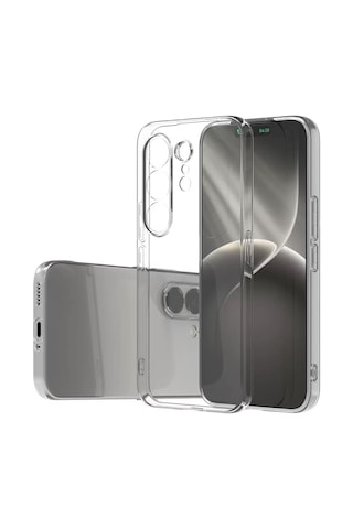 Tecno Camon 50 Kılıf Darbe Emici Korumalı Pürüzsüz Esnek Şeffaf Silikon