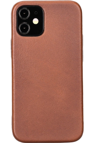 Apple Uyumlu iPhone 12 Mini Deri Arka Kapak Rock Rst2Ef Taba