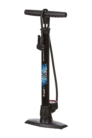 XLC Pompa Ayaklı Delta PU-S04 11 Bar Çift Sibob Uyumlu 160 PSI Siyah