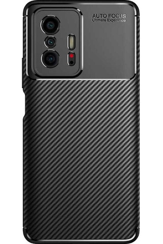 Xiaomi Mi 11t Pro 5g Kılıf Zore Negro Silikon Kapak Siyah