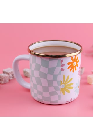 EMAYlab Retro Hippi Emaye Kupa