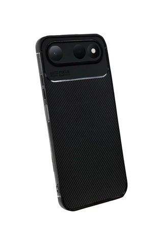 Tecno Spark 50 5g Uyumlu Auto Focus Karbon Kapak - Siyah Çok Renkli