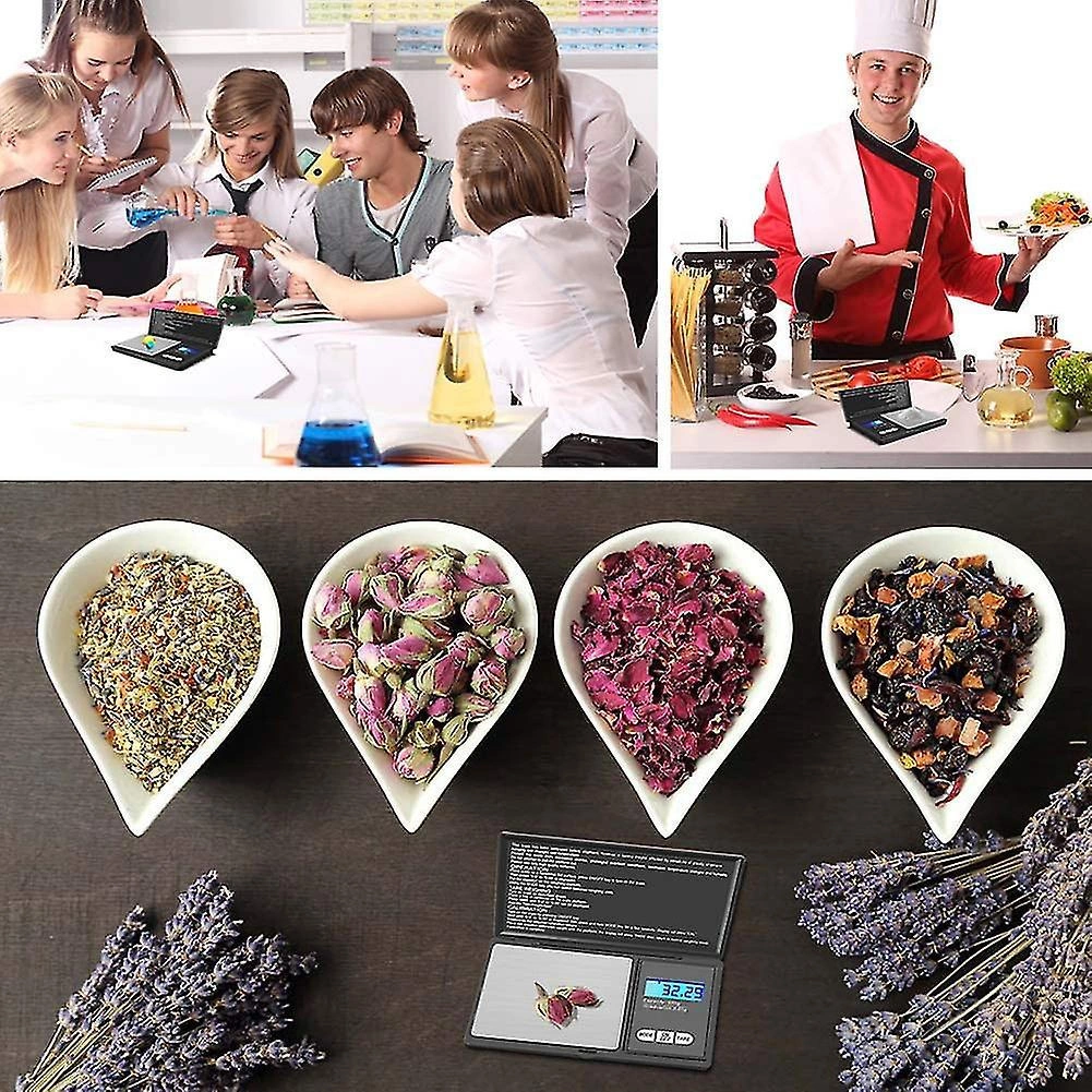 Moveevo El Tipi Dijital Terazi, 0.03-500g Hassasiyet, 7 Ölçüm Birimi G/gn/oz , Lcd Ekran, Taşınabilir Mutfak Ve Kuyumluk Tartımı, Otomatik Kapanma Çok Renkli