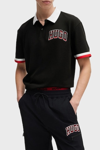 Hugo Erkek Polo Yaka T Shirt 50510183 001 Siyah Siyah