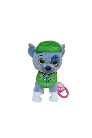 Paw Patrol Köpek Yürüyen, Havlayan Müzikli Tasmalı Kumandalı Peluş Oyuncak Paw Patrol Peluş Köpek, Paw Petrol Oyuncak Yeşil