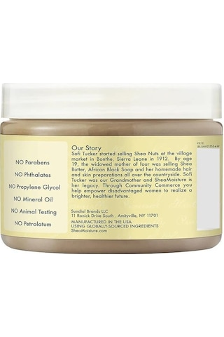 Shea Moisture Jamaican Black Castor Oil Güçlendirici ve Onarıcı Saç Maskesi 284 G