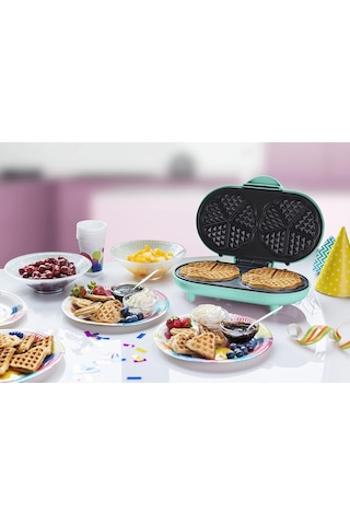 Bestron Sweet Dreams Çift Kalp 700 W Waffle Makinesi