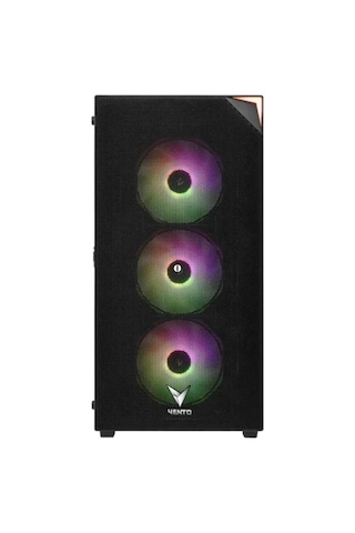 Vento Vg3400s Temperli Cam Rgb Atx Bilgisayar Kasası