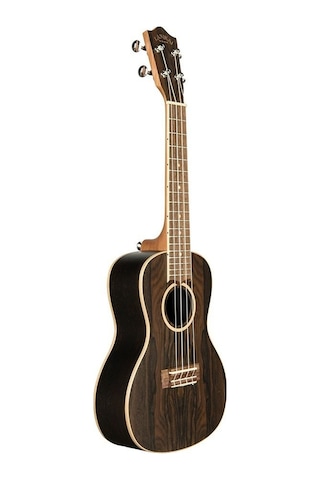 Lanikai Zr-c Ziricote Concert Ukulele Üst Segment - Egzotik Seri Nadir Ziricote Ağacı Gövde, Akçaağaç Kenar Şeritleri, Nubone Xb Eşik, Üstün Rezonans Ölçüler: Concert Boy / 15 Perde