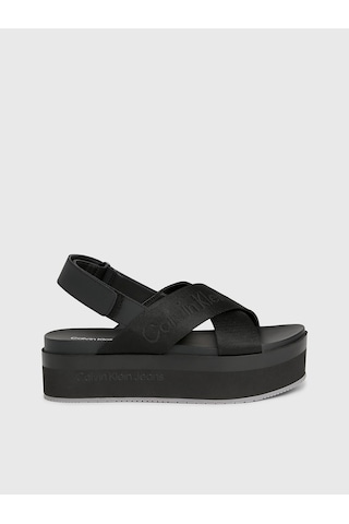 Calvin Klein Calvın Kleın Kadın Sandalet Yw0yw01362-0gt Yw0yw01362-0gt Siyah Siyah
