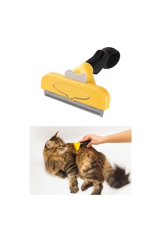 Kedi Ve Köpekler Için Kısa Tüylü Köpek Tarağı Tüy Toplayıcı Tarak Large