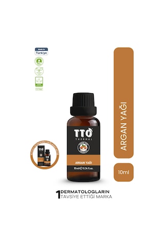 Tto Thermal Argan Yağı 10 Ml – Saç & Cilt Besleyici Doğal Bakım Yağı