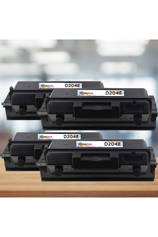 Samsung Uyumlu Mlt-d204e  Uyumlu Toner 10k 4'lü  Paket / Pro Xpress M3325 / M3375 M3825 / M3875 / M4025 / M4075