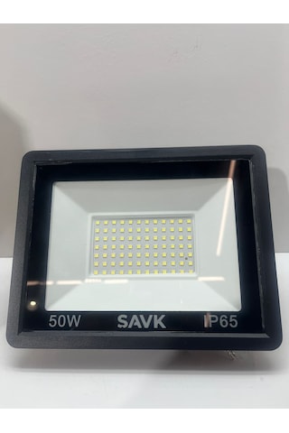 Led Projektör 50 Watt Slim Kasa 220v Yeşil Işık Şavk Seçenekler