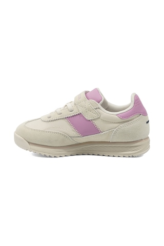 Uspoloassn U.s. Polo Assn. Lande Jr Bej Kız Çocuk Sneaker Bej-pudra