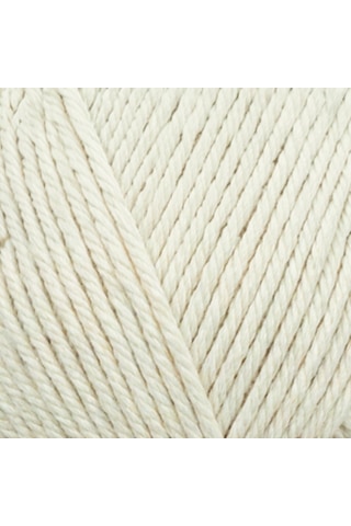 Kürkçü Han Cotton Comfort 100gr Pamuklu Makrome Punch Amigurumi Örgü İpi - Fil Dişi