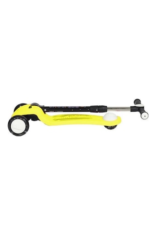 3+ Yaş Pro Scooter Sarı Işıklı 50 Kg Taşıma Kapasiteli Sarı