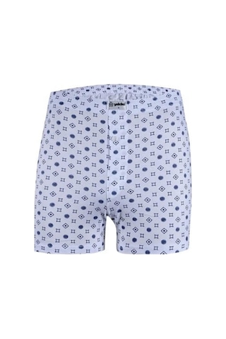 Yıldız Erkek Penye Emprime Desenli Boxer 35 - 9 Adet 001