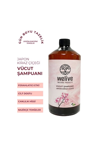 Japon Kirazı Duş Jeli 1000 Ml Diğer