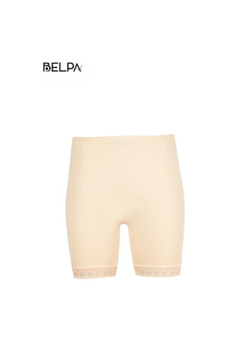 Belpa Ceylanoğlu Ribana Paçalı 6'lı %100 Pamuk Bej