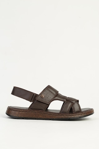 Pierre Cardin Erkek Kahve Sandalet Pc-7344 Kahverengi