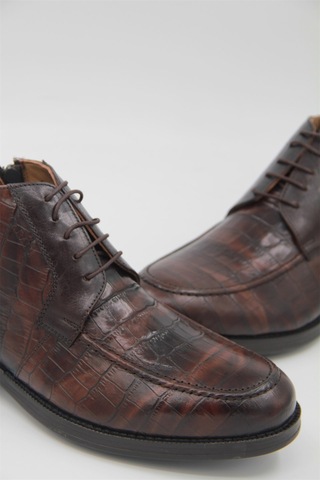 Cabani 319c1188 Erkek Klasik Bot - Kahverengi-kahverengi