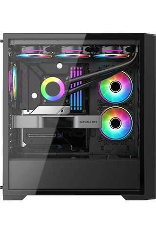 Frisby Fc-9445g Dynamıc Gaming Kasa, Rgb Fan 850w 80+bronze