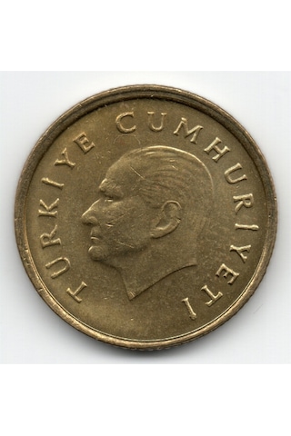 50 Lira 1989 Çil Eski Madeni Para