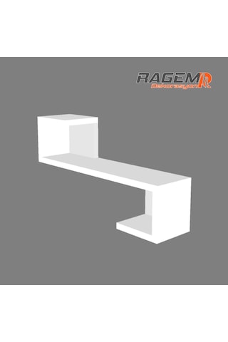 Duvar S Dekoratif Raf 60 Cm
