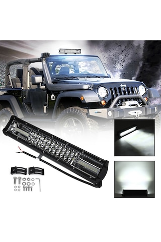 180W 60 Combo Led Delici&Yayıcı Off Road Lambası Projektör 31Cm