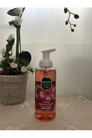 Eslem Japon Kirazı Çiçeği Doğal Zeytinyağlı Köpük Sabun