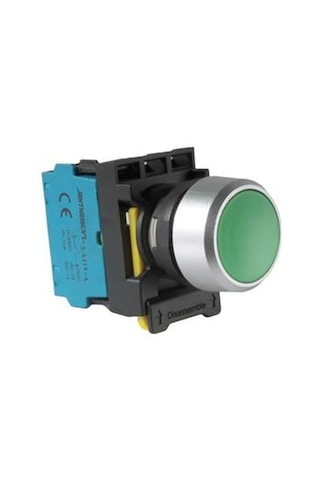 Jameson Yaylı Start Buton Yeşil 22mm 1no 5 Adet